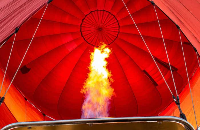 Breathtaking Sunrise Hot Air Balloon Flight Over Ras Al Khaimah for One Adult