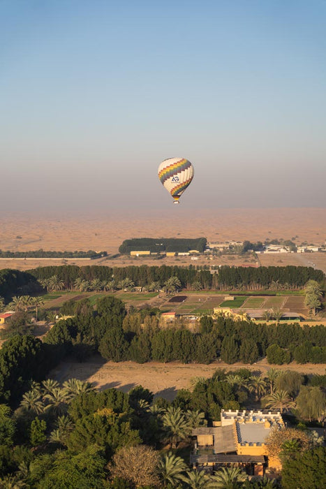 Early Morning Hot Air Balloon Ride with Succulent Breakfast & Falconry