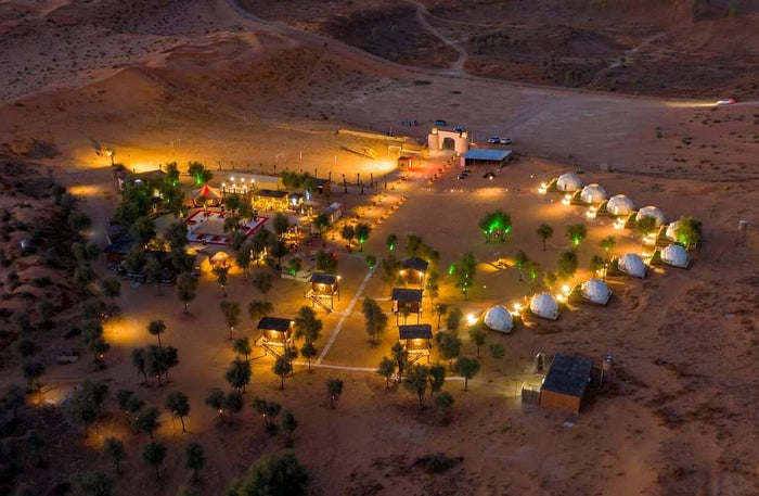 Luxurious One-Night Deluxe Dome Stay and Thrilling Zipline for Two |  at Wondergifts