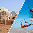Luxurious One-Night Deluxe Dome Stay and Thrilling Zipline for Two |  at Wondergifts