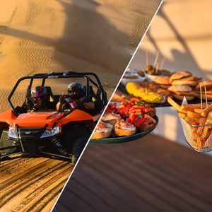 Desert Buggy Self Drive Experience with Dinner Dubai Gift Box for Two