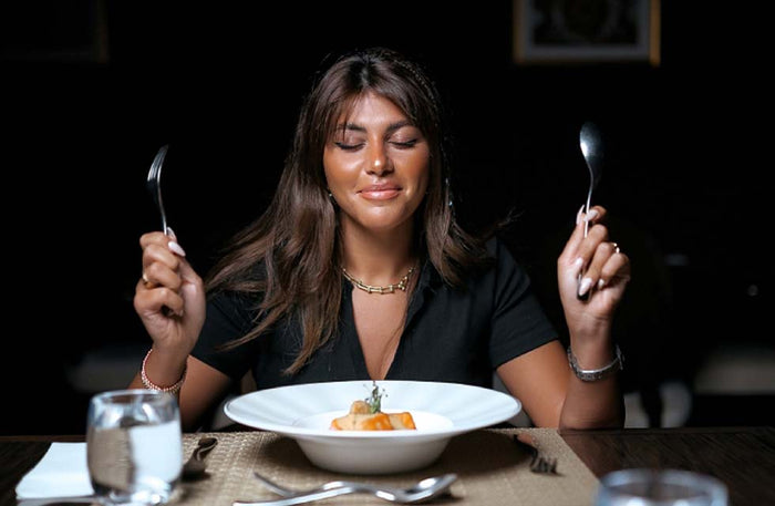 Dining in the Dark Set Menu with Drinks for Two at Fresh Basil - Bab Al Qasr |  at Wondergifts