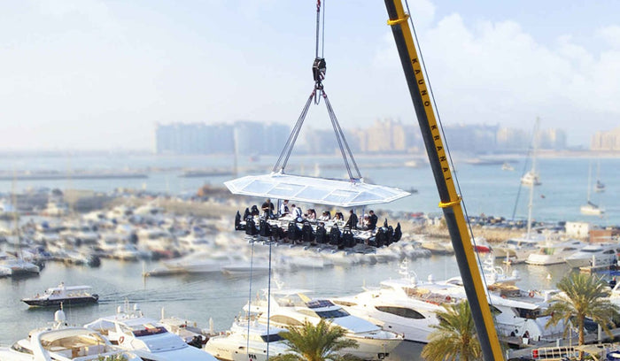 Unique Lunch Experience at Dinner In The Sky |  at Wondergifts