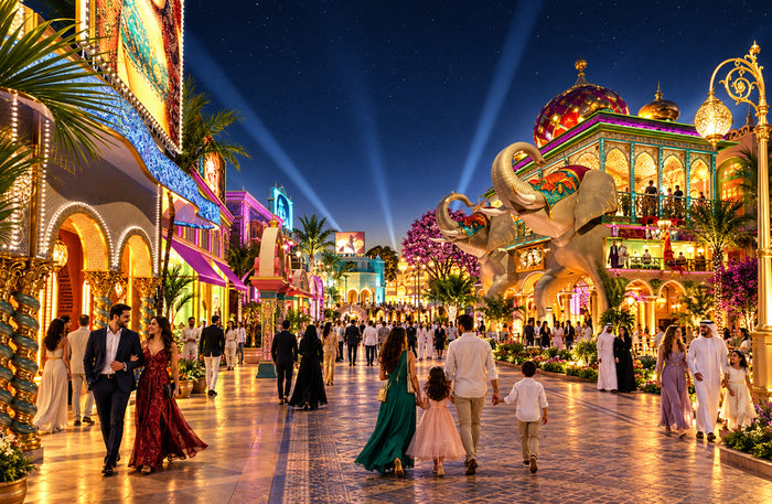 Spectacular 1-Day 2-Parks Pass at Dubai Parks & Resorts MOTIONGATE - Real Madrid World - LEGOLAND & Water Park