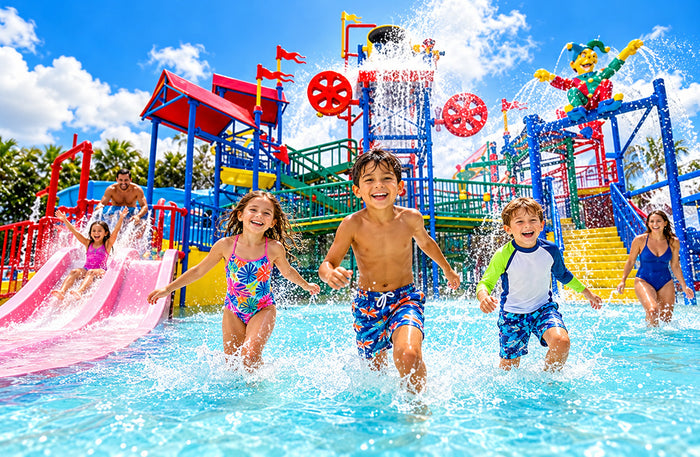 Spectacular 1-Day 2-Parks Pass at Dubai Parks & Resorts MOTIONGATE - Real Madrid World - LEGOLAND & Water Park
