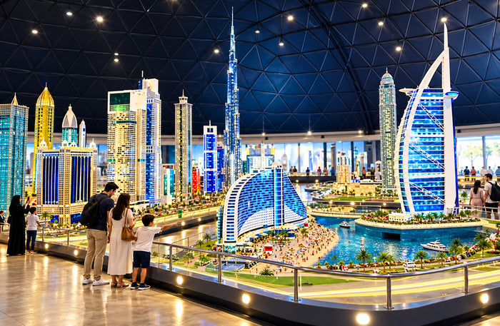 Spectacular 1-Day 2-Parks Pass at Dubai Parks & Resorts MOTIONGATE - Real Madrid World - LEGOLAND & Water Park