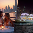 Dubai Marina 90-Min Sunset Cruise: Live Music, Dinner for Two |  at Wondergifts
