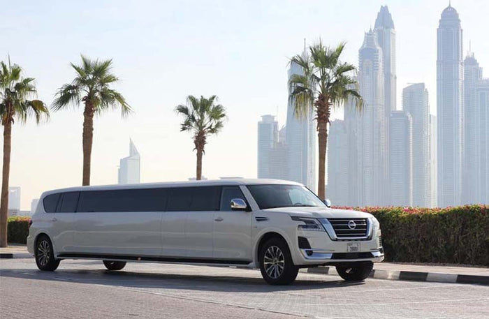 One-Hour Limousine Ride for Up to 20 People by Dubai Exotic Limo |  at Wondergifts