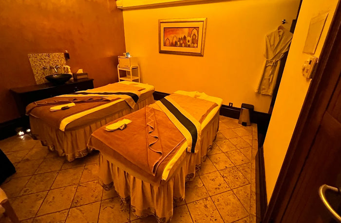 Elixir Spa and Health Club Couple Massage & Al Habtoor Afternoon Tea for Two