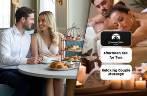 Emily in Paris Afternoon Tea & Relaxing Massage for Two at Paramount Hotel