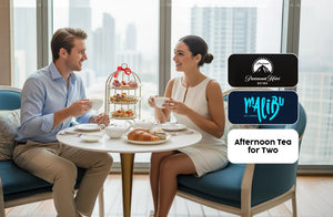Emily in Paris Inspired Afternoon Tea with Burj Views at Malibu Sky Lounge for Two