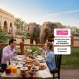 Emirates Park Zoo & Resort Family Stay with Zoo Access and Breakfast with Elephants