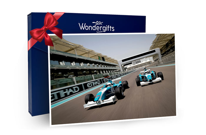 Exciting Yas Formula 3000: 9-13 Laps of Track Driving |  at Wondergifts