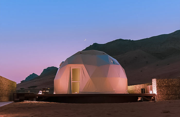 Exclusive 1-Night Stay in a Cozy Dome with Private Pool at Moon Retreat |  at Wondergifts
