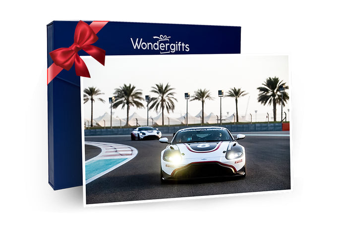 Exhilarating Aston Martin GT4 Drive: Adrenaline Rush on Yas Marina Circuit |  at Wondergifts