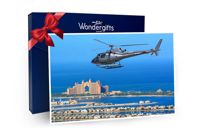 Extended Helicopter Flight Over Dubai Coast and The Palm |  at Wondergifts