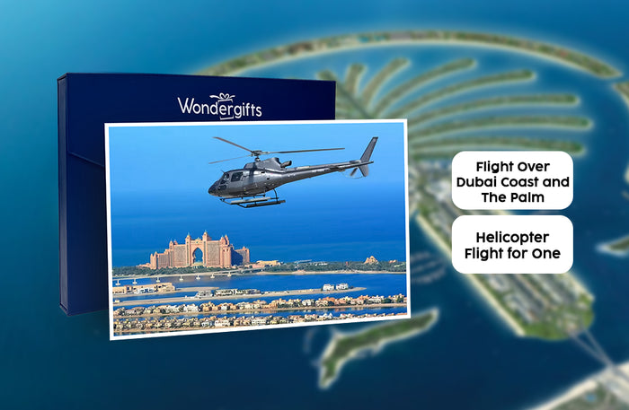 Extended Helicopter Flight Over Dubai Coast and The Palm |  at Wondergifts