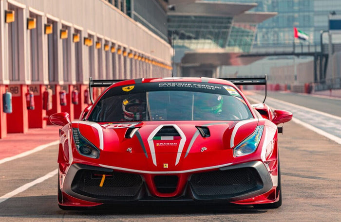 Ferrari 488 GT Driving Experience: 6 Thrilling Laps at Dubai Autodrome |  at Wondergifts