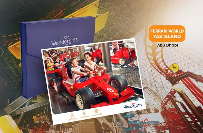 Ferrari World Gift Box: Give a Thrilling Day Filled with Adventure |  at Wondergifts