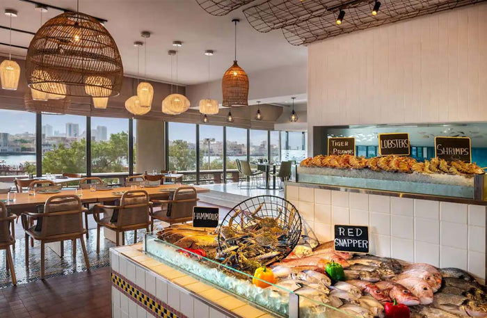 Romantic Dining Experience with Drinks for Two at Fish Market, Radisson Blu |  at Wondergifts