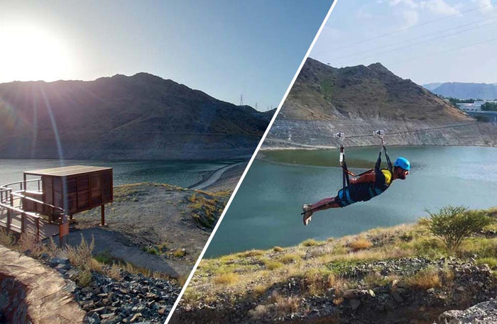 Mountain Chalet Stay with Zipline & More at Fujairah Adventure Park for Two |  at Wondergifts