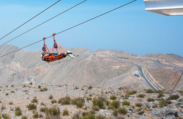 Zipline Adventure at Fujairah Adventure Park for One |  at Wondergifts
