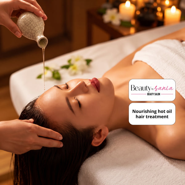 Beauty by Sania - Nourishing Hot Oil Hair Treatment with Head Massage