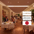 The Artisan Ristorante Dubai - Authentic 3-Course Italian Dinner for Two at