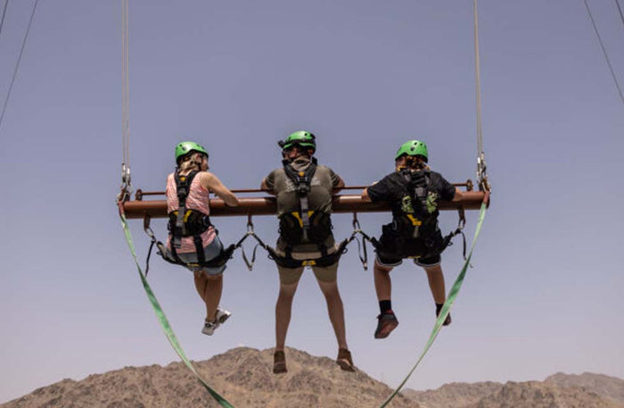 Epic Fujairah Adventure Park: Zipline, Giant Swing, Climbing & More |  at Wondergifts