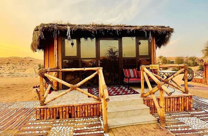 Authentic Desert Heritage Hut Stay  with Breakfast & Dinner for Two |  at Wondergifts