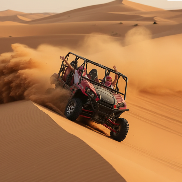 High-Intensity 800cc Buggy Self-Drive Desert Adventure for Two