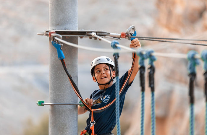 Thrilling Bear Grylls Explorers Camp High Ropes Course for Two