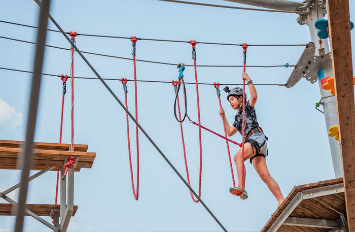 Thrilling Bear Grylls Explorers Camp High Ropes Course for Two