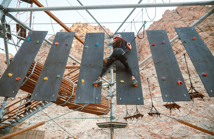 Thrilling Bear Grylls Explorers Camp High Ropes Course for Two