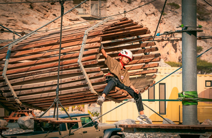 Thrilling Bear Grylls Explorers Camp High Ropes Course for Two