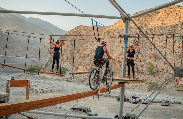 Thrilling Bear Grylls Explorers Camp High Ropes Course for Two