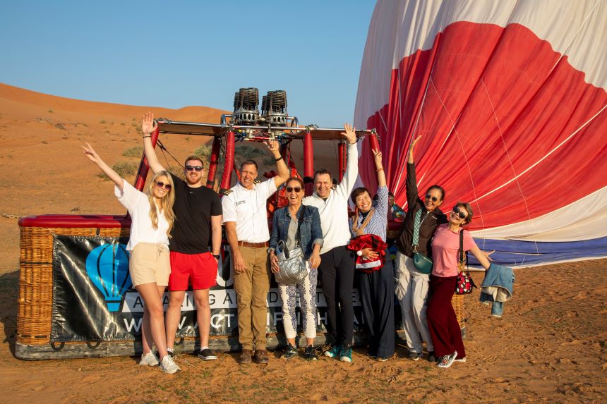Hot Air Balloon Flight for One Over Ras Al Khaimah Desert