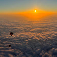 Romantic Hot Air Balloon Experience for Two with Drinks and Flowers |  at Wondergifts