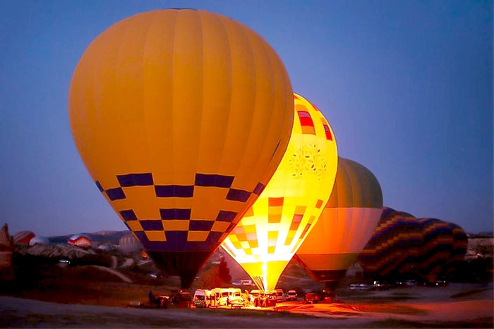 Sunrise Hot Air Balloon with 1-Night Luxurious Stay at Al Badayer for Two |  at Wondergifts