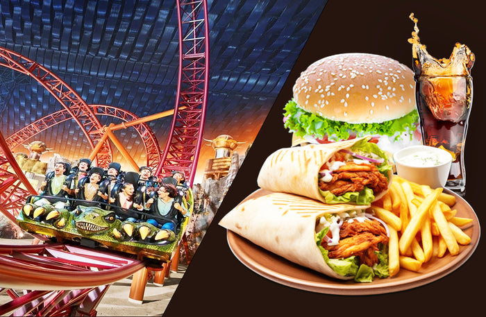 1 Ticket to IMG Worlds of Adventure + Meal Voucher Included |  at Wondergifts