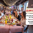 Iconic Ain Dubai Tickets & Saturday Brunch at CLAW BBQ JBR for Two