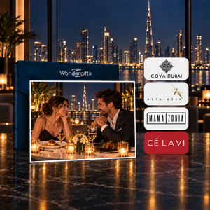 Iconic 5-Star Dining Gift Box for Two - CÉ LA VI, COYA, DOORS Dubai & 50+ Luxury Venues