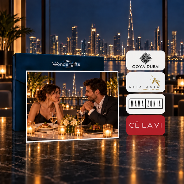 Iconic 5-Star Dining Gift Box for Two - CÉ LA VI, COYA, DOORS Dubai & 50+ Luxury Venues