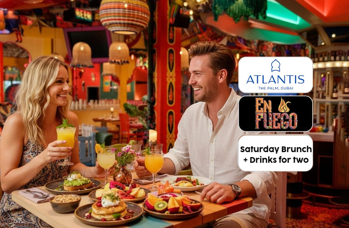 Atlantis The Palm - Indulgent Saturday Brunch with Drinks for Two at En Fuego