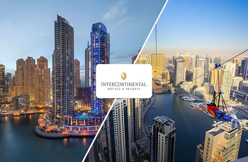 InterContinental Dubai Marina Stay with Ziplining Adventure for Two |  at Wondergifts