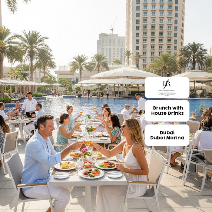 Irresistible Saturday Brunch with House Drinks at Habtoor Grand Resort