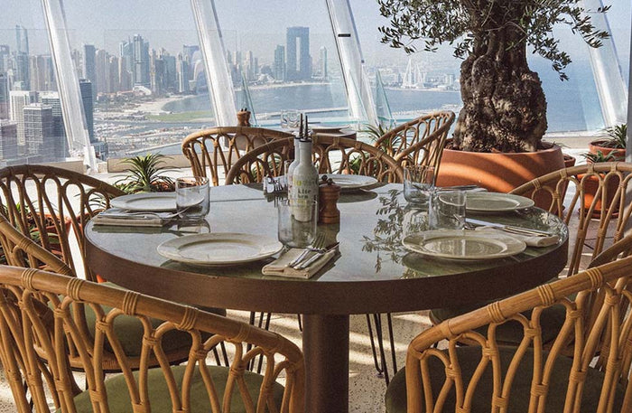 Delectable Italian Lunch with Stunning Palm Views for Two at Lolli Restaurant, The View |  at Wondergifts