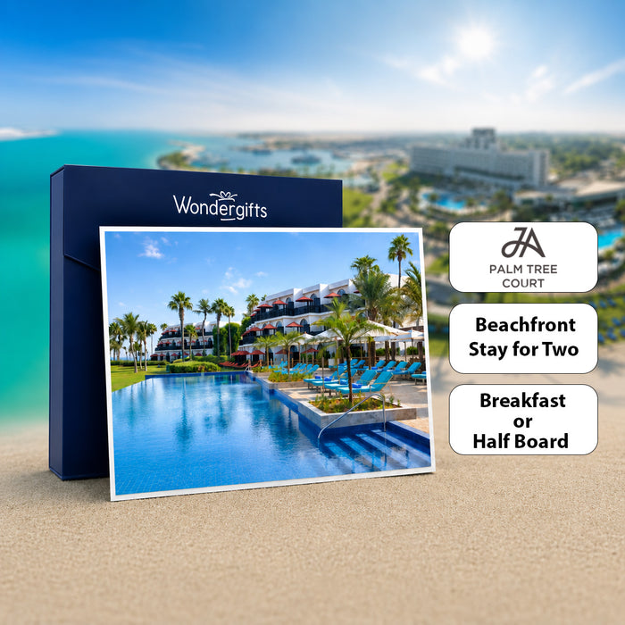 Summer One-Night Stay for Two at JA Palm Tree Court with Breakfast or Half Board