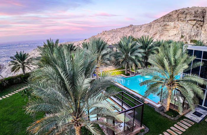 Charming 1-Night Summer Stay with Stunning Mountain Views for Two at Alberni Jabel Hafeet |  at Wondergifts