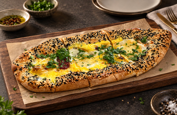 Ka’ak Al Manara Dubai - Lebanese Breakfast for Two with Manakeesh, Ka’ak & Drinks